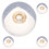 16 Pcs Replacement Metal Earring Backs Delicate Stoppers For Studs 3