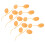 4Pcs Artificial Hanging Potato String Vine For Home Party 11