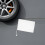 8Pcs White Car Flags: Double Sided Blank Window Flags With Pole 6