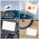 8Pcs White Car Flags: Double Sided Blank Window Flags With Pole 7