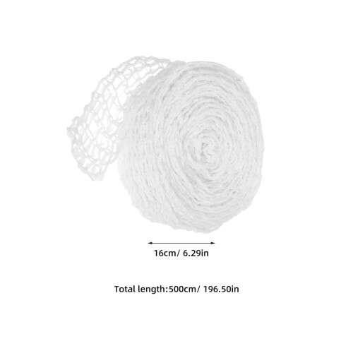 1 Roll 5M Elastic Meat Netting Size 16 For Poultry Sausage Roasting 2