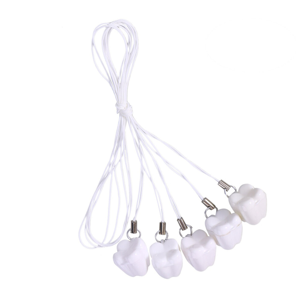 10Pcs Baby Milk Tooth Storage Box With Necklace Case Ohphcall