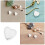 30Pcs Heart Shaped Silicone Earring Backs For Women Locking 9