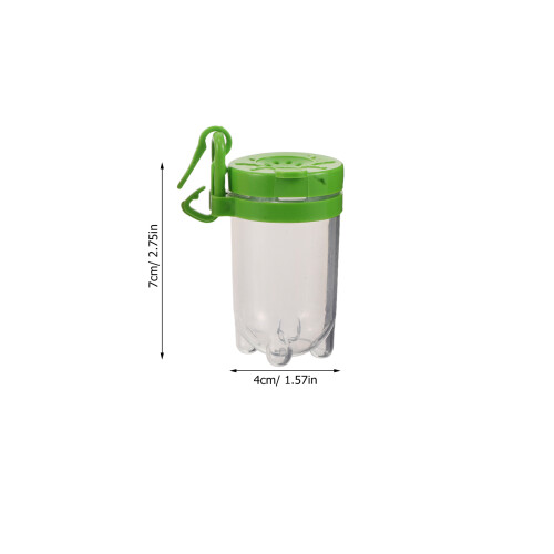10Pcs Bug Jars Viewer: Clear Plastic Observation Box With Flip Lid 1