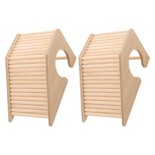 2St Multifunctionele Hamster Klimladder Met Nest En Decoratie