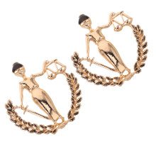 2Pcs Justice Lapel Pin: Vintage Metal Law Brooch With Scale Design