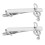 4 Pcs Musical Note Tie Clips For Men 1