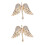 2Pcs Lapel Pin Suit Brooch Scarf Hat Clothes Accessory 7