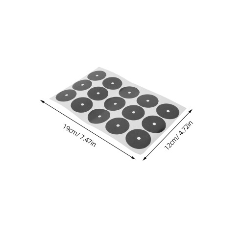 5Pcs Black Pool Table Marker Spots For Billiard Ball Position Practice 2