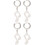 2 Pairs Musical Symbol Dangle Earrings For Men 7