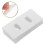 60Pcs Vertical Blind Repair Tabs White Pet Quick Fix for Window Blinds 10