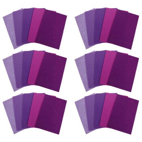 30Pcs 1.5Mm Thick 12X8" Felt Sheets For Diy Crafts And Art Projects