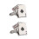 2Pcs Men Poker Cufflinks Playing White Shirt Wedding 1