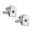2Pcs Men Poker Cufflinks Playing White Shirt Wedding 8
