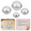 8 Sets Bath Bomb Molds - Multi-Use Metal Sphere For Soap Crafting 9