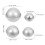 8 Sets Bath Bomb Molds - Multi-Use Metal Sphere For Soap Crafting 2