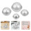 8 Sets Bath Bomb Molds - Multi-Use Metal Sphere For Soap Crafting 10