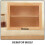 Wood Bread Box For Kitchen: Double Layer Beige Vintage Storage 8