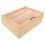Wood Bread Box For Kitchen: Double Layer Beige Vintage Storage 10