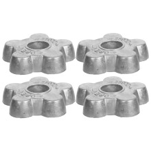4Pcs Gas Valve Handle: Aluminum Alloy Control Knob For Industrial Use