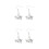 2 Pairs Graduation Ear Drops Earrings Pendants Gift 4
