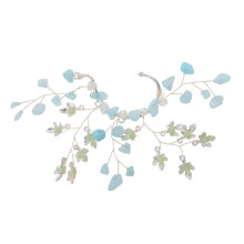 Crystal Vintage Ear Cuffs For Women Leaf Flower Rhinestone Wrap Design