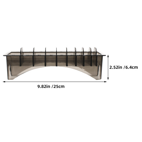 2Pcs Clipper Comb Holder Guard Organizer Storage Box For Barber Tools 2