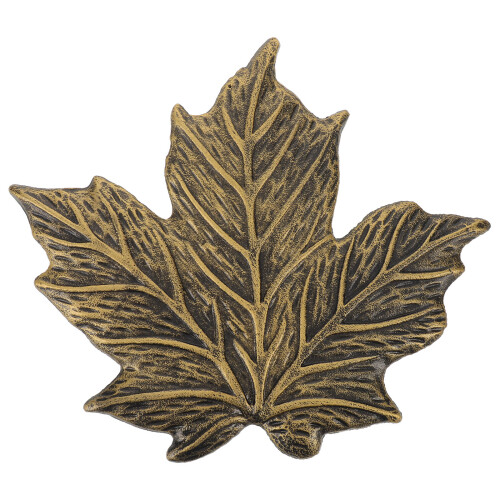 Metal Maple Leaf Wall Decor - Rustic Iron Autumn Art For Home