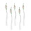5Pcs Foldable Fishing Trap Net: 5-Mesh Nylon And Iron 10