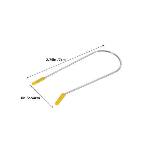24Pcs 2.54Cm U Shaped Hot Roller Clips For Hair Styling 2