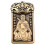 2Pcs Brass Amulet Pendant Keychain Zodiac Decor Tag 9