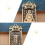 2Pcs Brass Amulet Pendant Keychain Zodiac Decor Tag 7