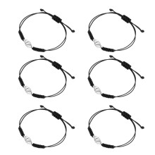 6Pcs Braided Bracelets For Teen Boys And Girls