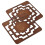 2Pcs Vintage Wooden Envelope Stencil Template For Diy Craft 10