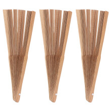 3Pcs Diy Japanese Folding Fan Frame Portable Craft Kit