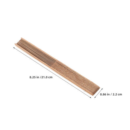 3Pcs Diy Japanese Folding Fan Frame Portable Craft Kit 2