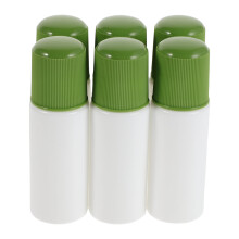 6Pcs 30Ml Refillable Sponge Head Applicator Bottles For Liquid Use
