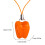 12 Pcs Kids Tooth Holder Plastic Storage Necklace Case 3