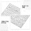 Reusable Camouflage Spray Stencil - Leopard Print Hollow-Out Template 8