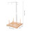 Wood Sewing Thread Rack: Large Spool Holder For Home Machines 3