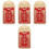 4Pcs Brass Key Chain Pendant Antique Hanging Charm 5