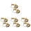 8 Pcs Diy Copper Earring Clips For Non-Pierced Ears 4