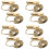 8 Pcs Diy Copper Earring Clips For Non-Pierced Ears 7