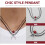 Zwarte Titanium Agate Moon Ketting Dames Sfeervol Accessoire 10