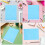 10Pcs Papel Autoadesivo Para Lago Miniatura E 7