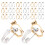40Pcs Earring Clip Converter For Non Pierced Ears Diy Kit 11