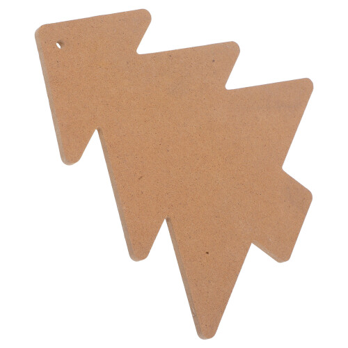 5Pcs Mosaic Coasters For Crafts Christmas Tree Blank Base Trays 2