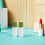 6Pcs 30Ml Refillable Sponge Applicator Bottles For Liquid Use 6