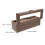 Horlogebox met Glazen - Dubbele Sieradenorganizer 2