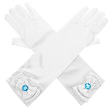 3 Pairs Kids Bow Princess Long Dress Gloves For Stage Parties Cosplay